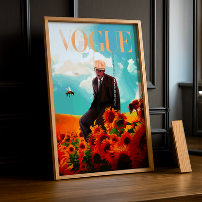 Poster Photo Vogue - Denzel Washington