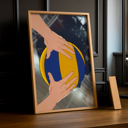 Cadre photo Volley-Ball - Haikyuu Set