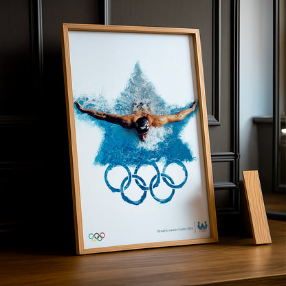 Cadre Photo Natation - Jeux Olympiques