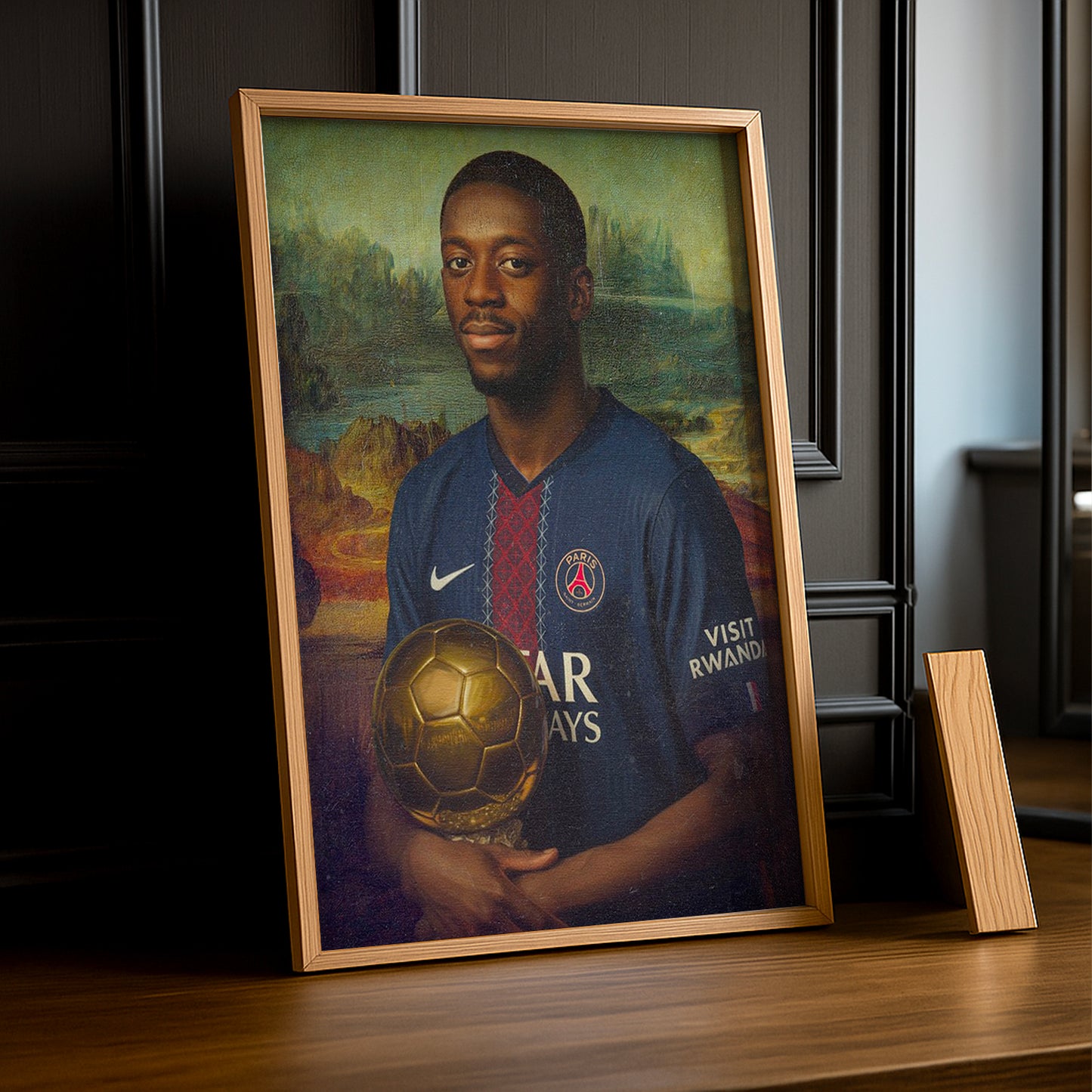 Poster Ousmane Dembélé Ballon d'Or 2025