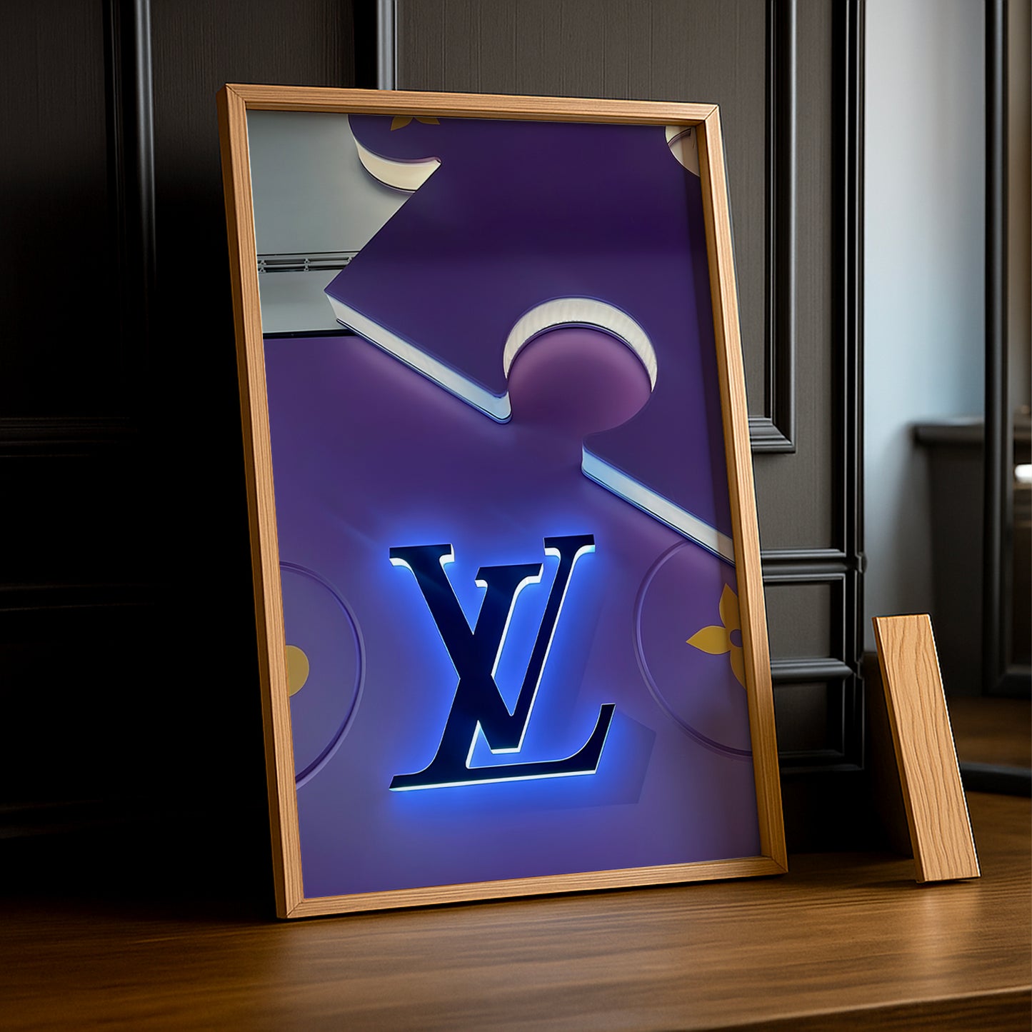 Cadre photo Louis Vuitton Puzzle