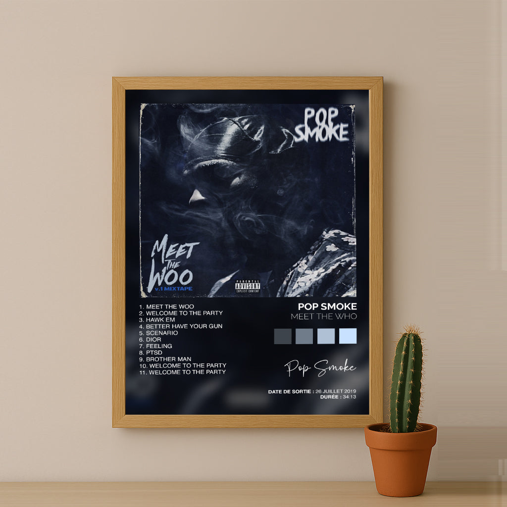 Poster Pop Smoke - Album Meet The Who