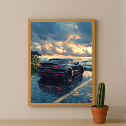 Porsche Cayenne - Poster