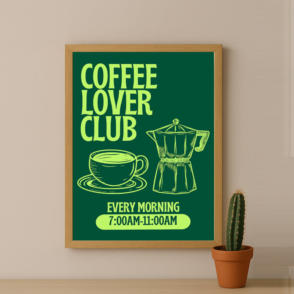 Cadre photo Coffee Lover - Every Morning