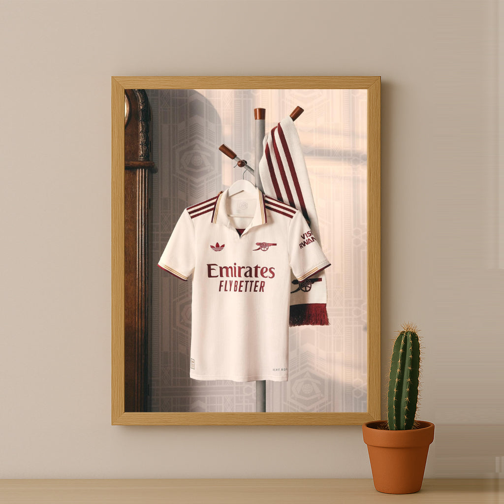 Cadre photo - Maillot Arsenal 25-26