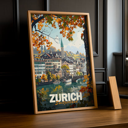 Cadre photo Zurich Switzerland