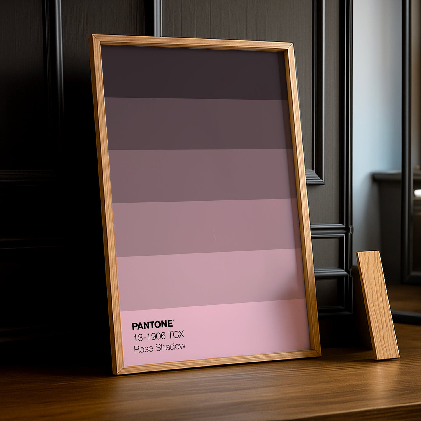 Cadre Photo Pantone Dégradé - Rose Shadow