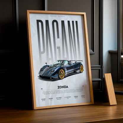 Cadre photo Pagani Zonda
