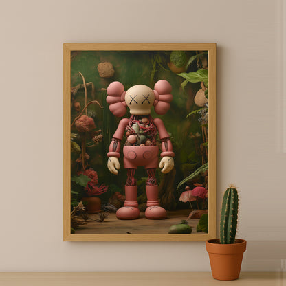 Poster Kaws - Companion