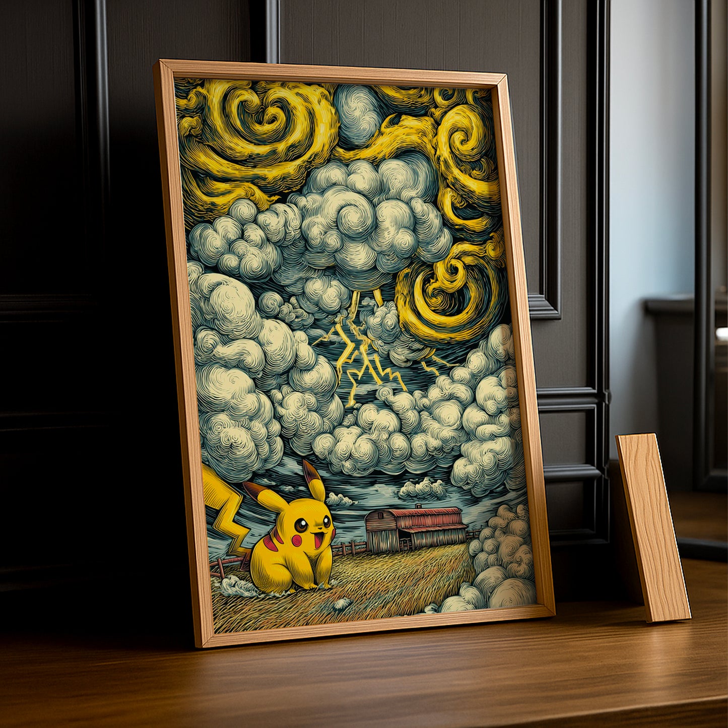 Cadre Photo Pokémon - Pikachu Champs