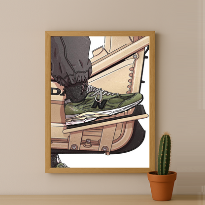 Cadre photo New Balance - Sneakers Honda