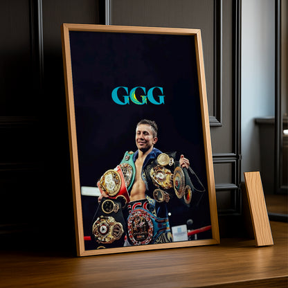 Poster Photo Boxing - Gennady Golovkin