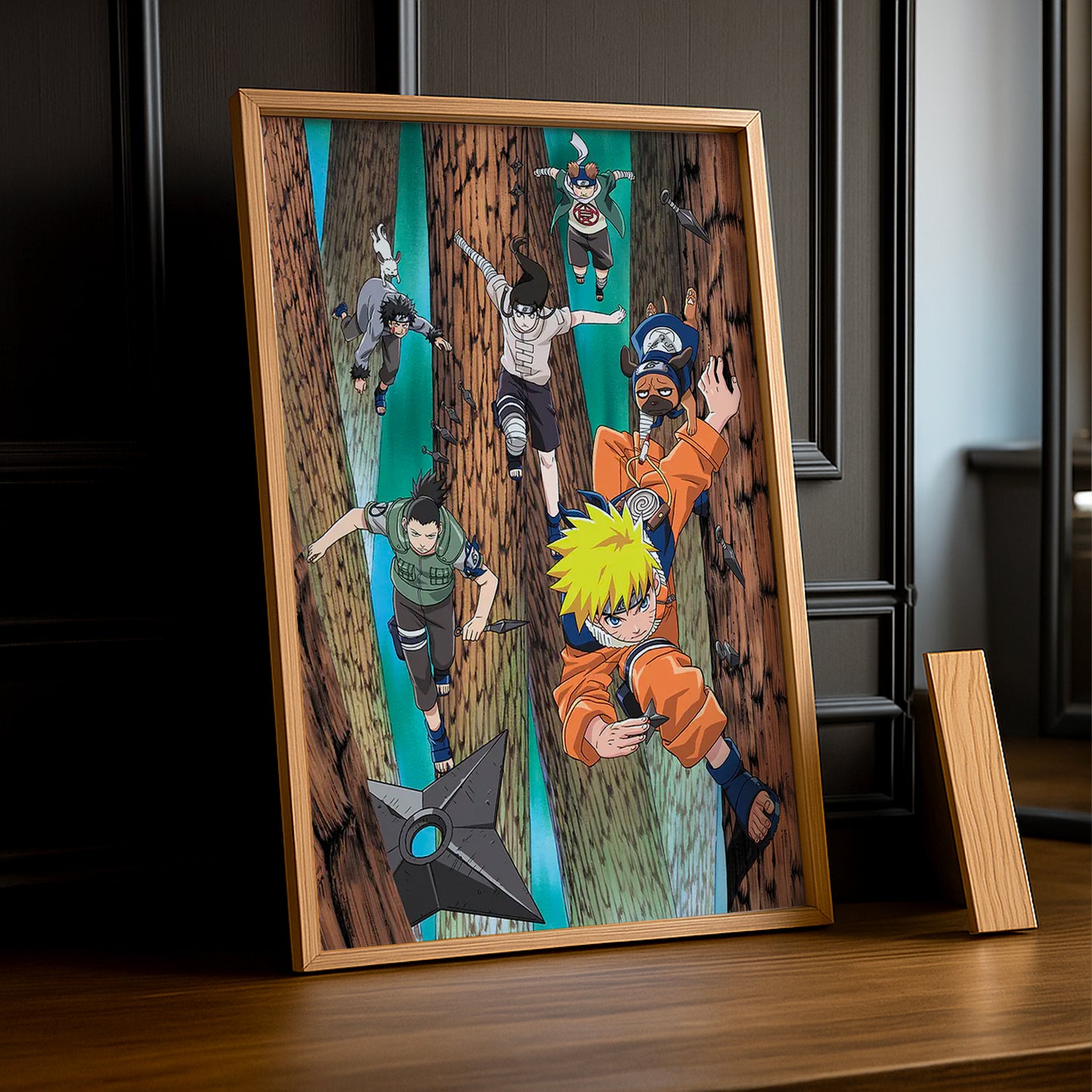 Cadre Photo Naruto - Team 7 Training