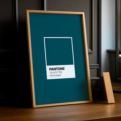 Cadre Photo Pantone Étiquette - Submerged