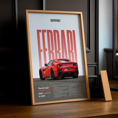 Poster Voitures - Ferrari F12 TDF