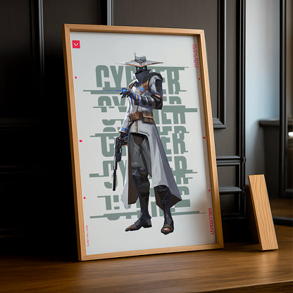 Cadre Photo Valorant - Cypher