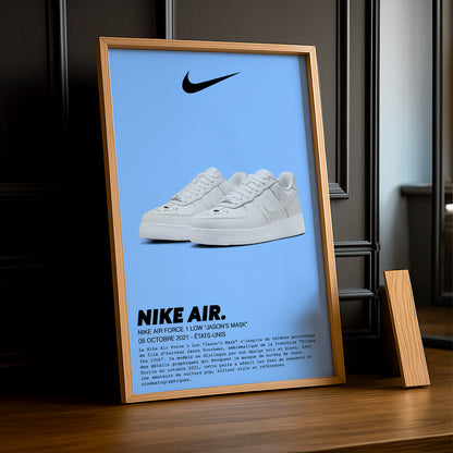 Nike Air Force 1 Low Jason's Mask Fotorahmen 