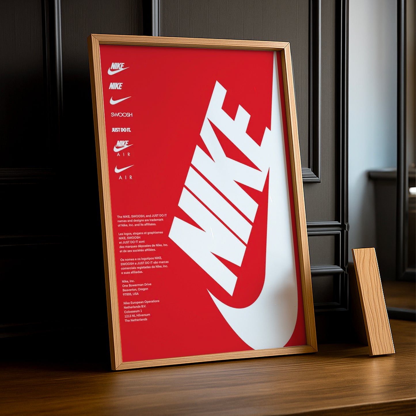 Cadre Photo Nike - Boite Rouge