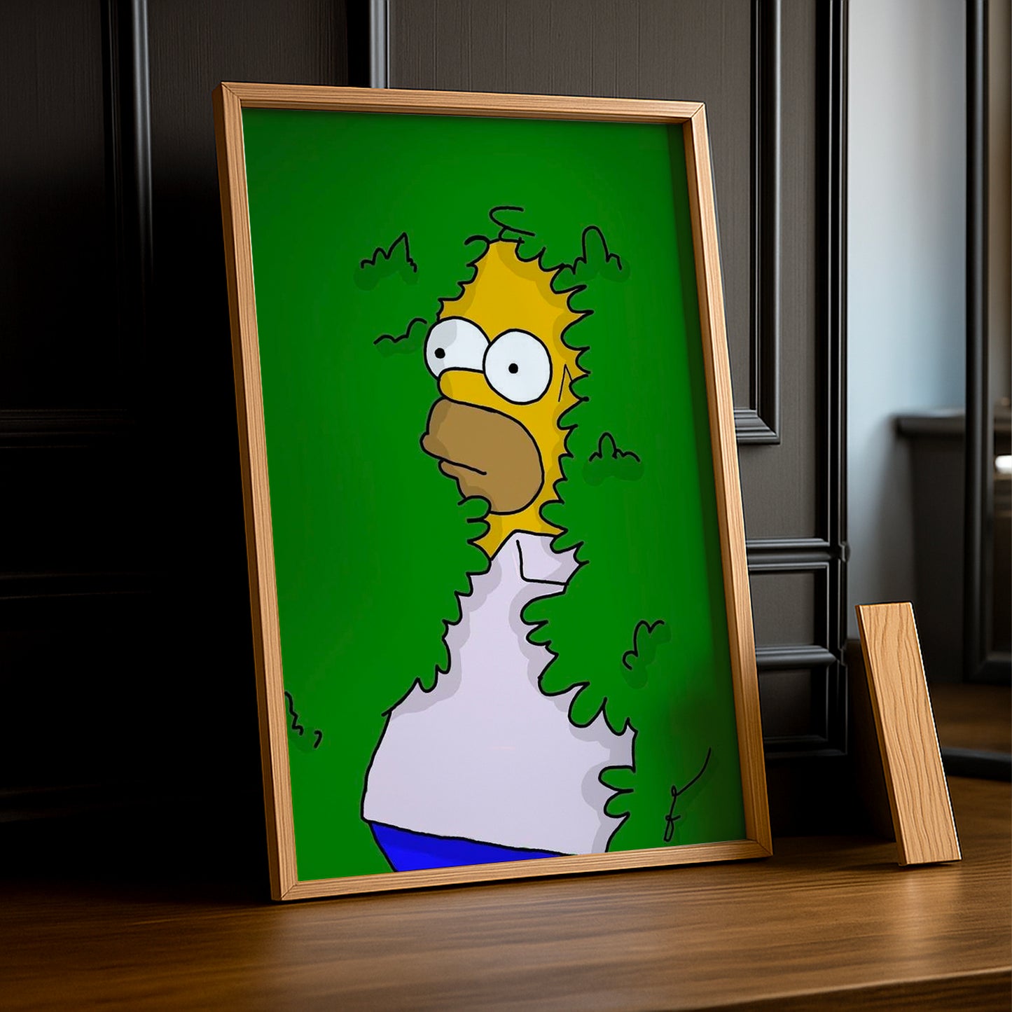 Cadre Photo Les Simpsons - Homer Buisson