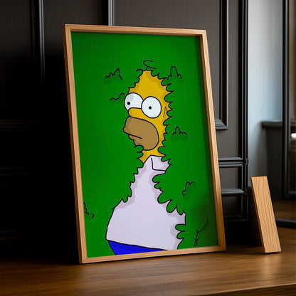 Cadre Photo Les Simpsons - Homer Buisson