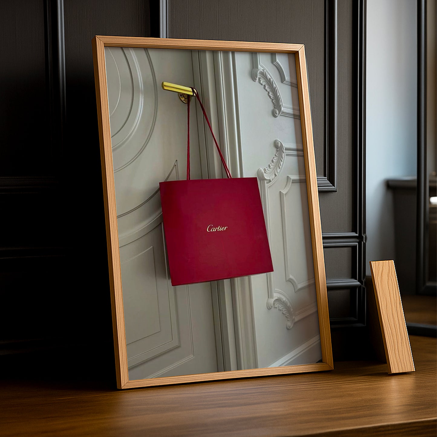 Cadre photo Cartier - Sac de Shopping