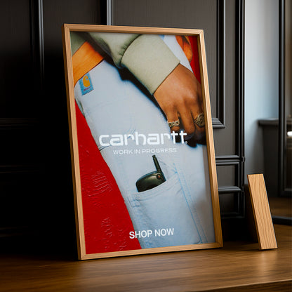 Poster Carhartt – Work In Progress Jean