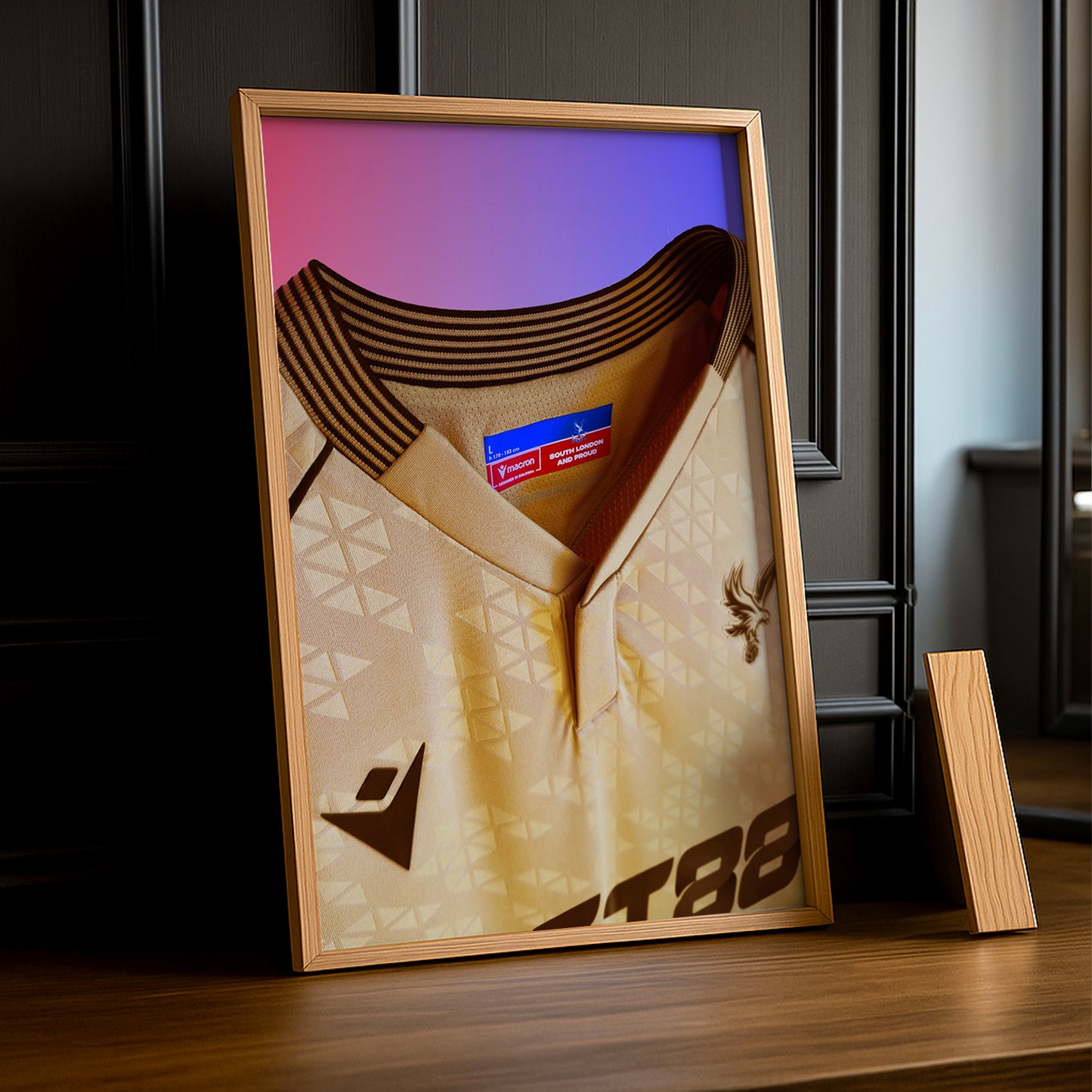 Cadre photo - Maillot Crystal Palace 25-26