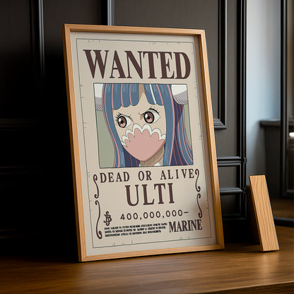 Cadre photo One Piece - Wanted Ulti