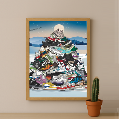 Poster Nike Sneakers Sapin