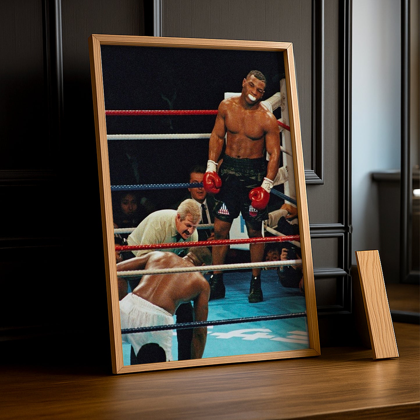 Cadre Photo Boxe - Mike Tyson Corner