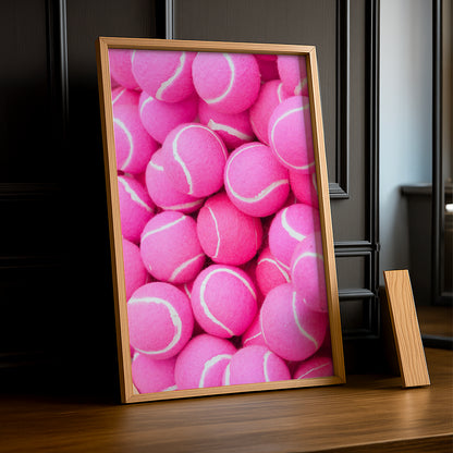 Cadre photo Tennis - Pinky Ball Aesthetic