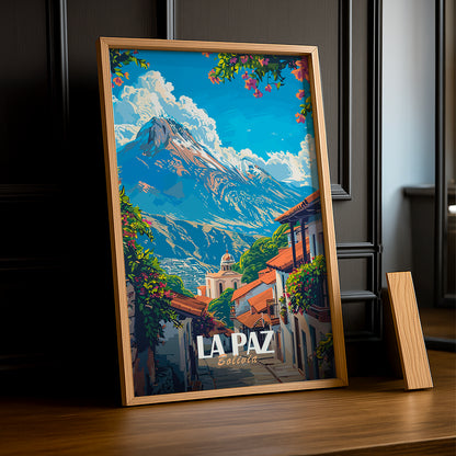 Cadre photo La Paz Bolivia
