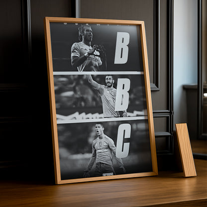 Cadre photo de Benzema, Bale, Cristiano