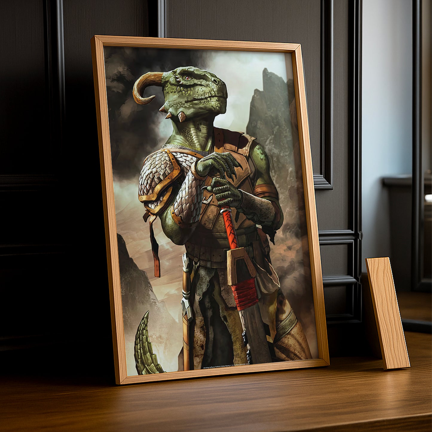 Cadre Photo Skyrim - Argonian