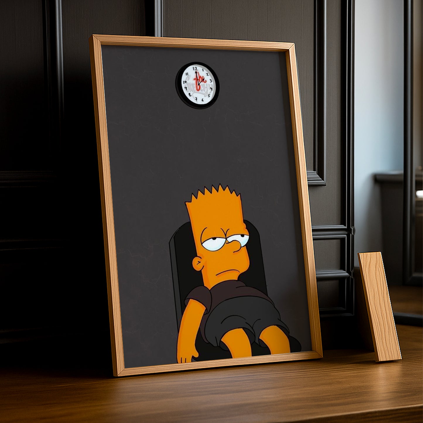 Cadre Photo Les Simpsons - Bart Simpson Fatiguer