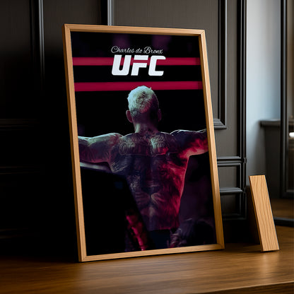 Cadre photo UFC - Charles Do Bronx Oliveira