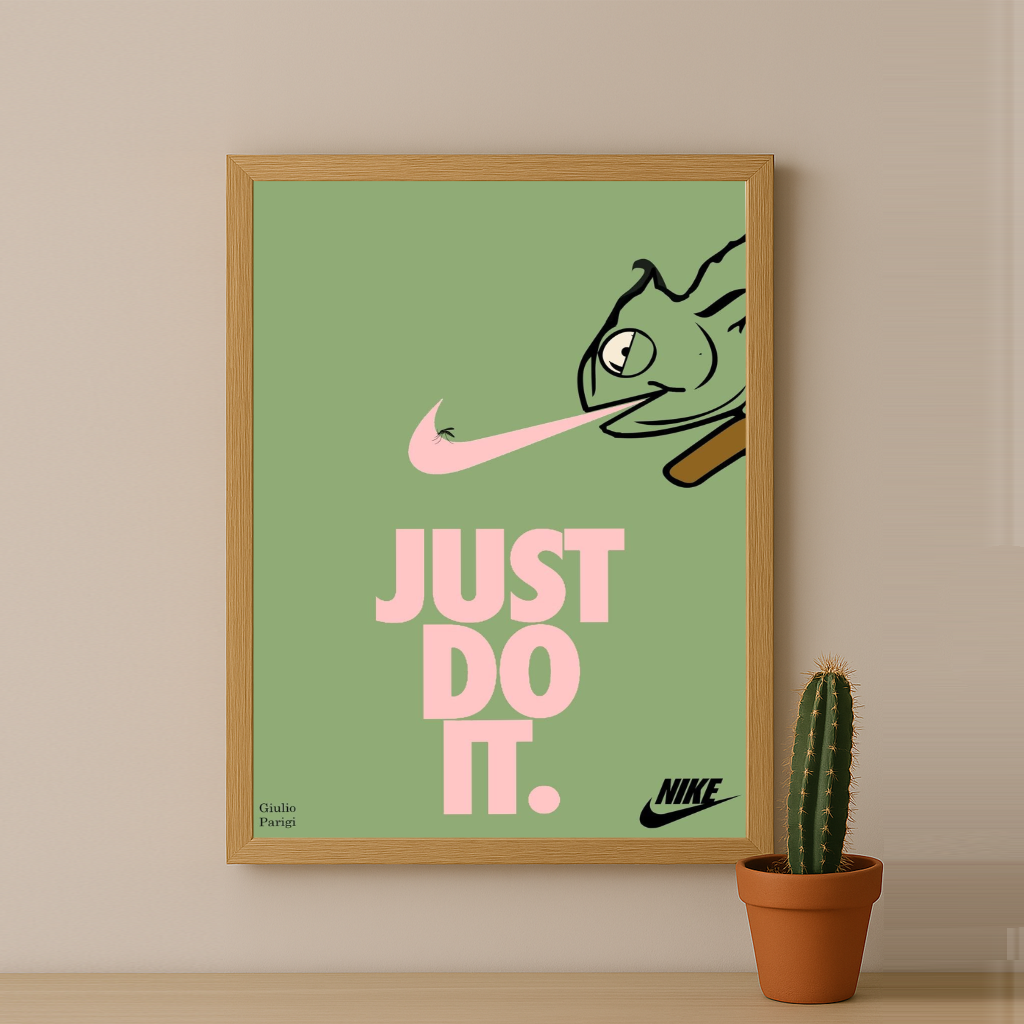 Poster Nike Just do It Grenouille
