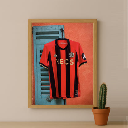 Cadre photo - Maillot OGC Nice 2026