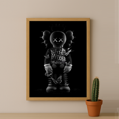 Poster Kaws - Companion Terrifiant