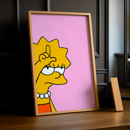 Cadre Photo Les Simpsons - Lisa Simpson Looser