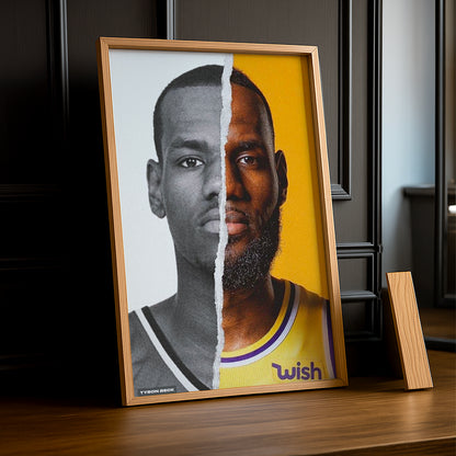 Cadre photo NBA - Old James