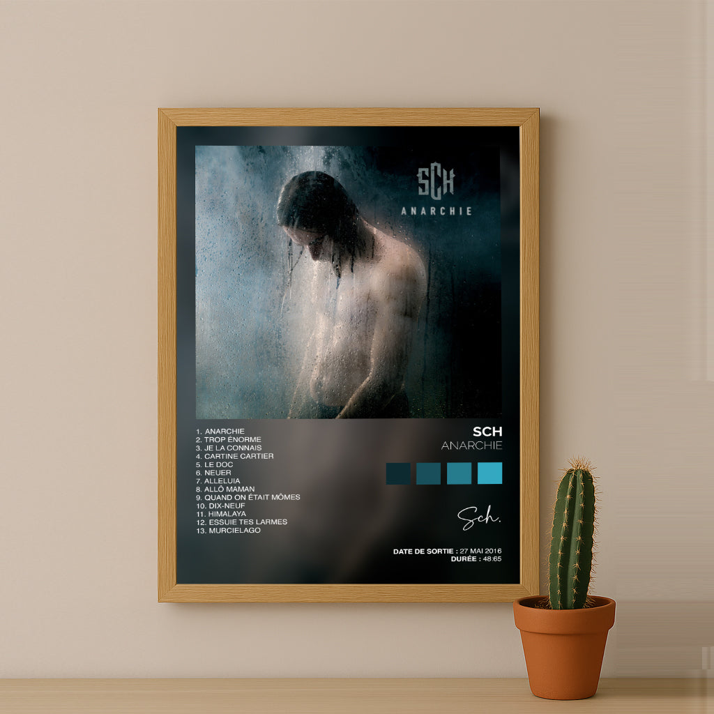 Poster SCH - Album Anarchie
