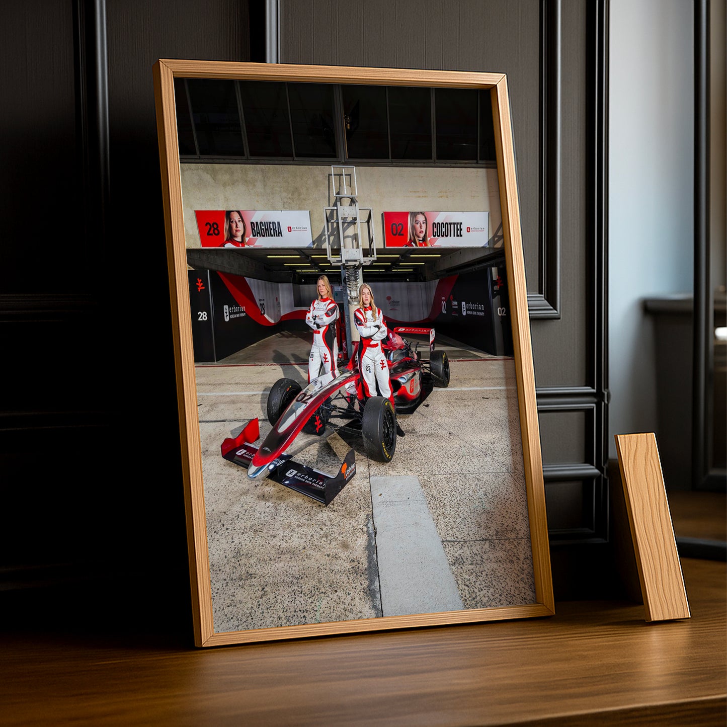 Poster encadrée GP Explorer - Écurie Erborian Baghera x Cocotte