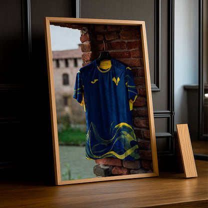 Poster Maillot Football - Hellas Verona Kit 25-26