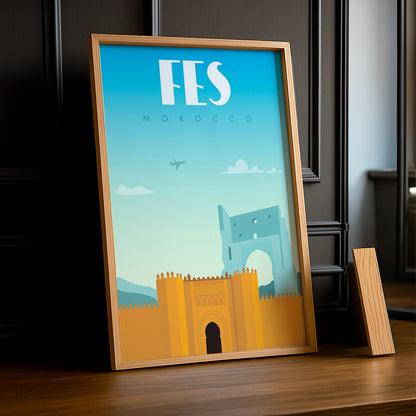 Fes Maroc - Poster