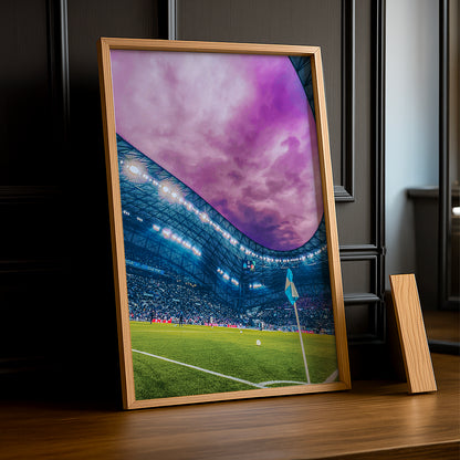 Cadre photo Olympique de Marseille Stade Vélodrome