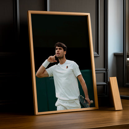 Cadre photo Tennis - Carlos Alcaraz
