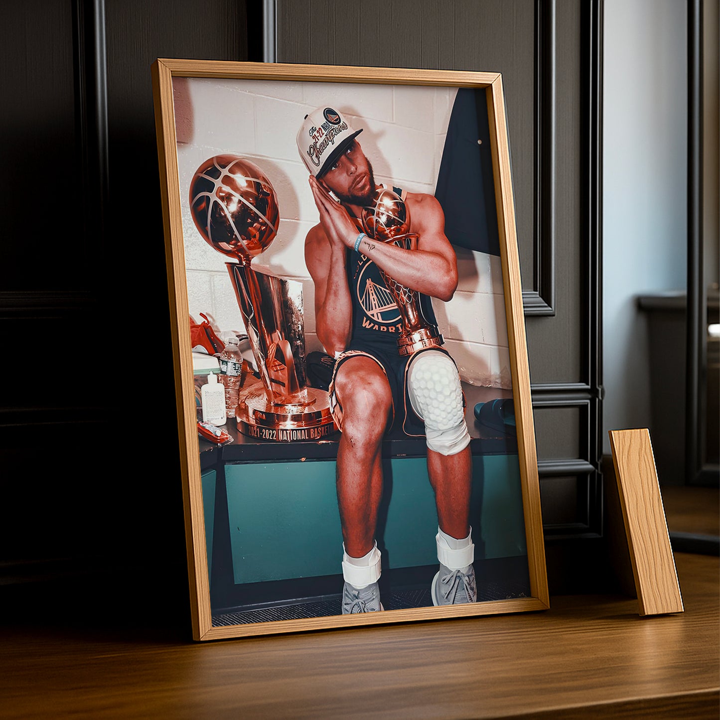 Cadre photo NBA - Stephen Curry Trophées
