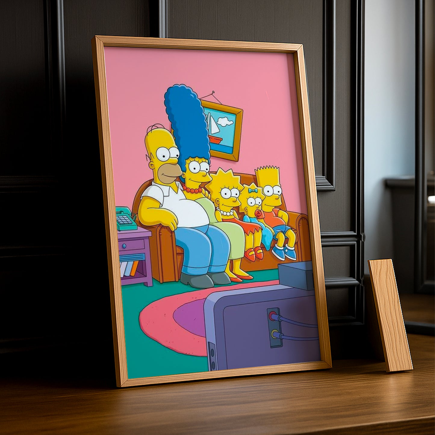Cadre Photo Les Simpsons - Canapé