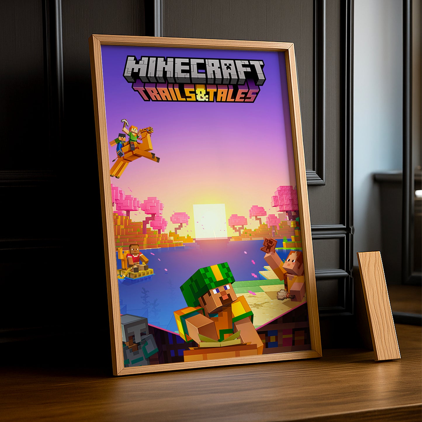 Cadre photo Minecraft - Trails & Tales